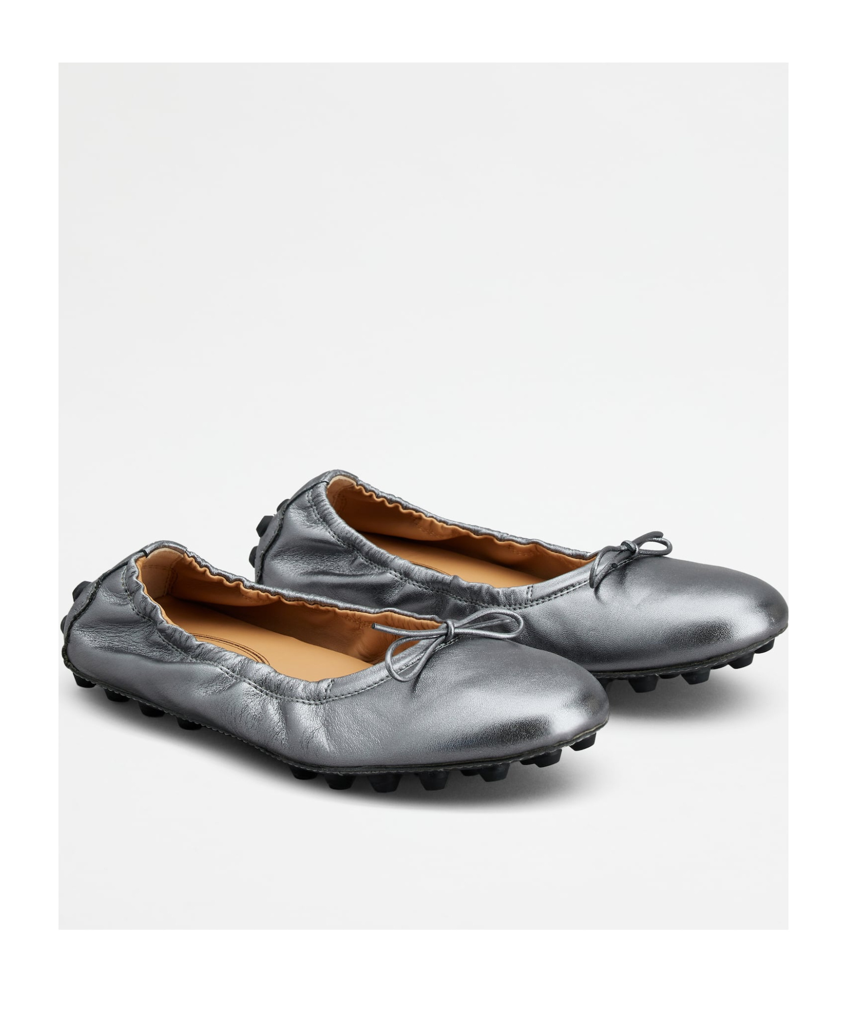 Tod's Ballet Flats In Gray
