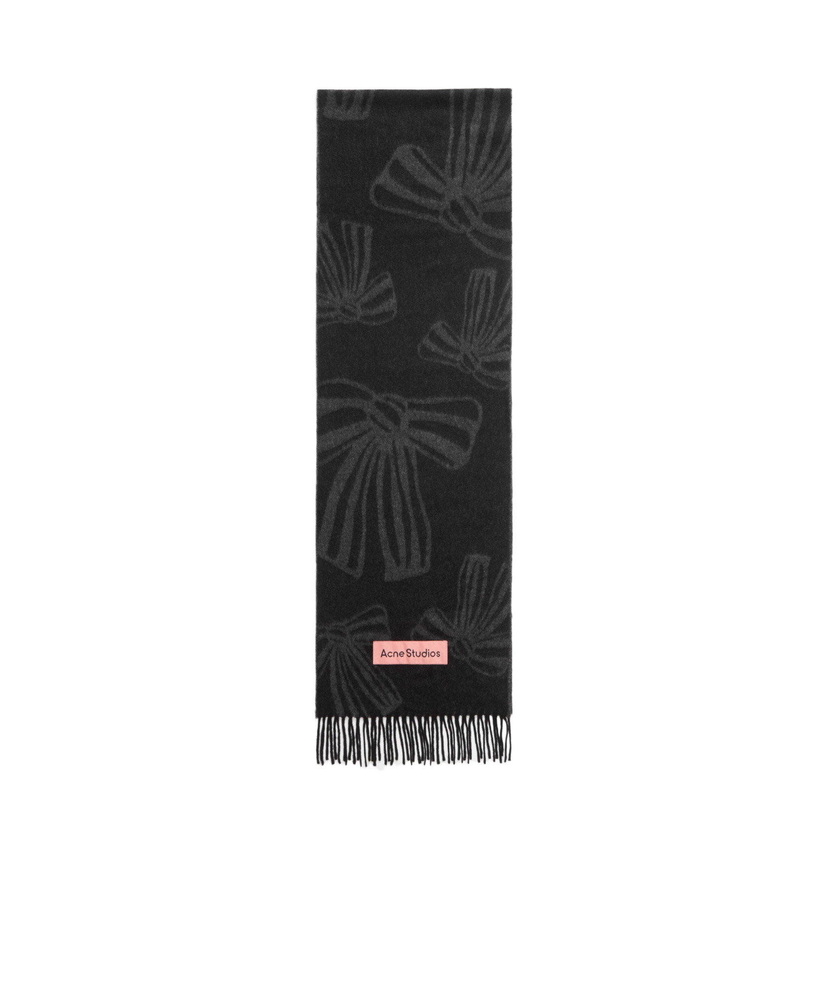 ACNE STUDIOS CASHMERE JACQUARD SCARF