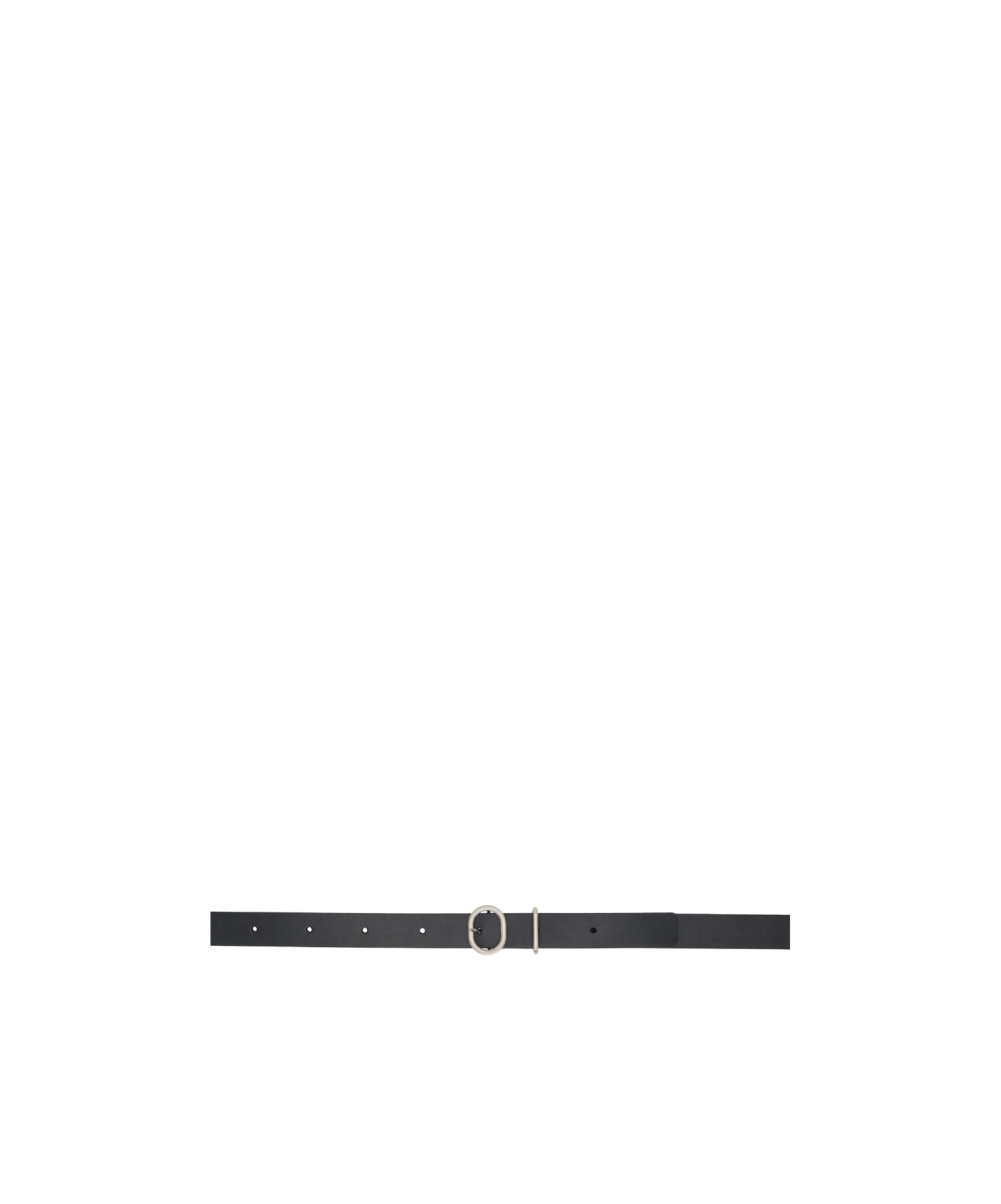 Jil Sander Buckle Belt In Black