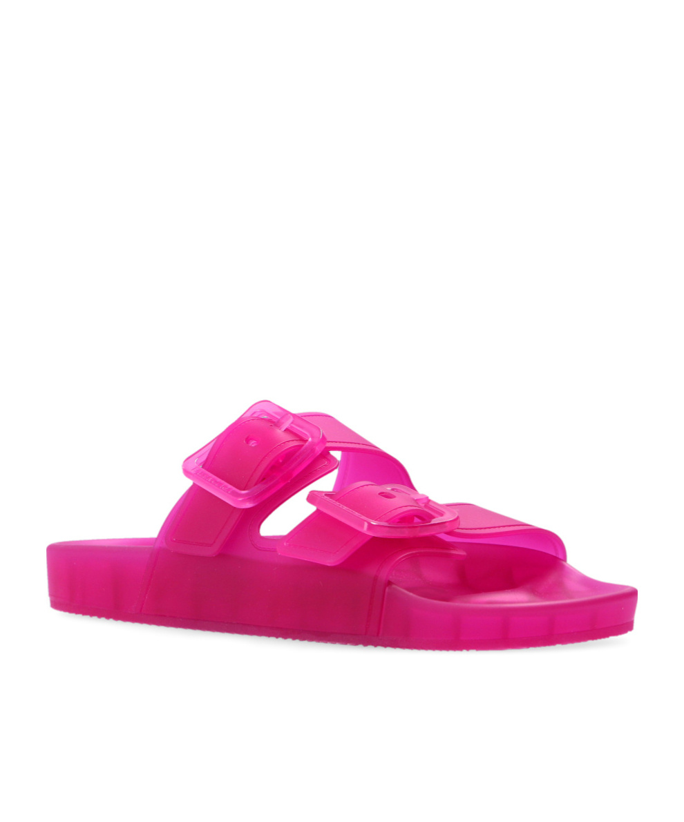 Balenciaga Mallorca Sandals In Transparent Pink Technical Polyurethane In Pink
