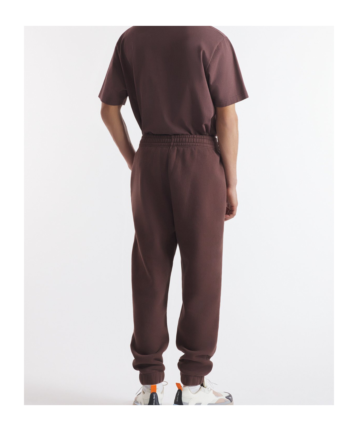 Maison Kitsuné Logo-print Track Pants In Red