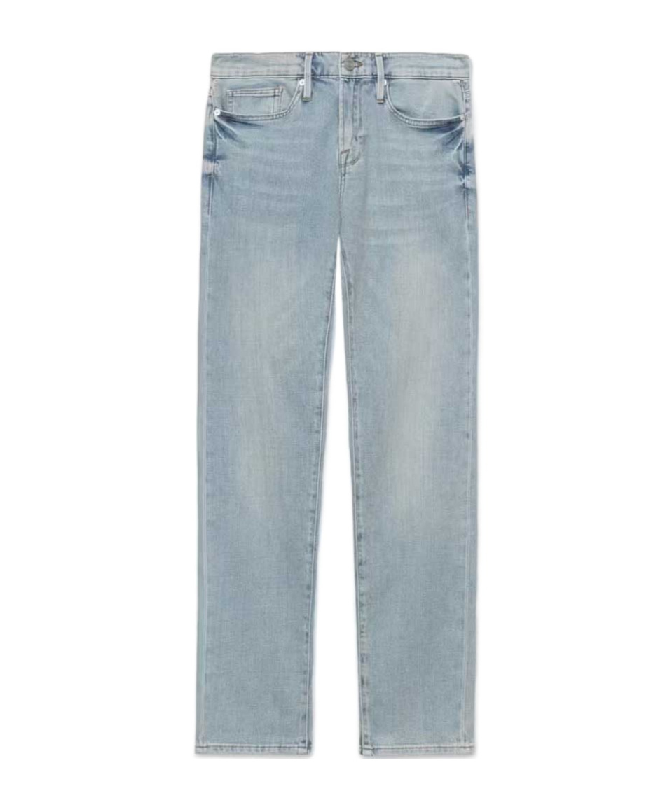 Frame Denim North Sea Straight Jean In Gray