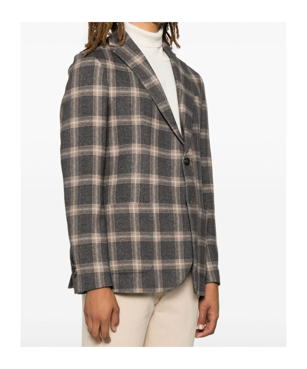 Circolo 1901 Cotton Single-breasted Jacket In Black