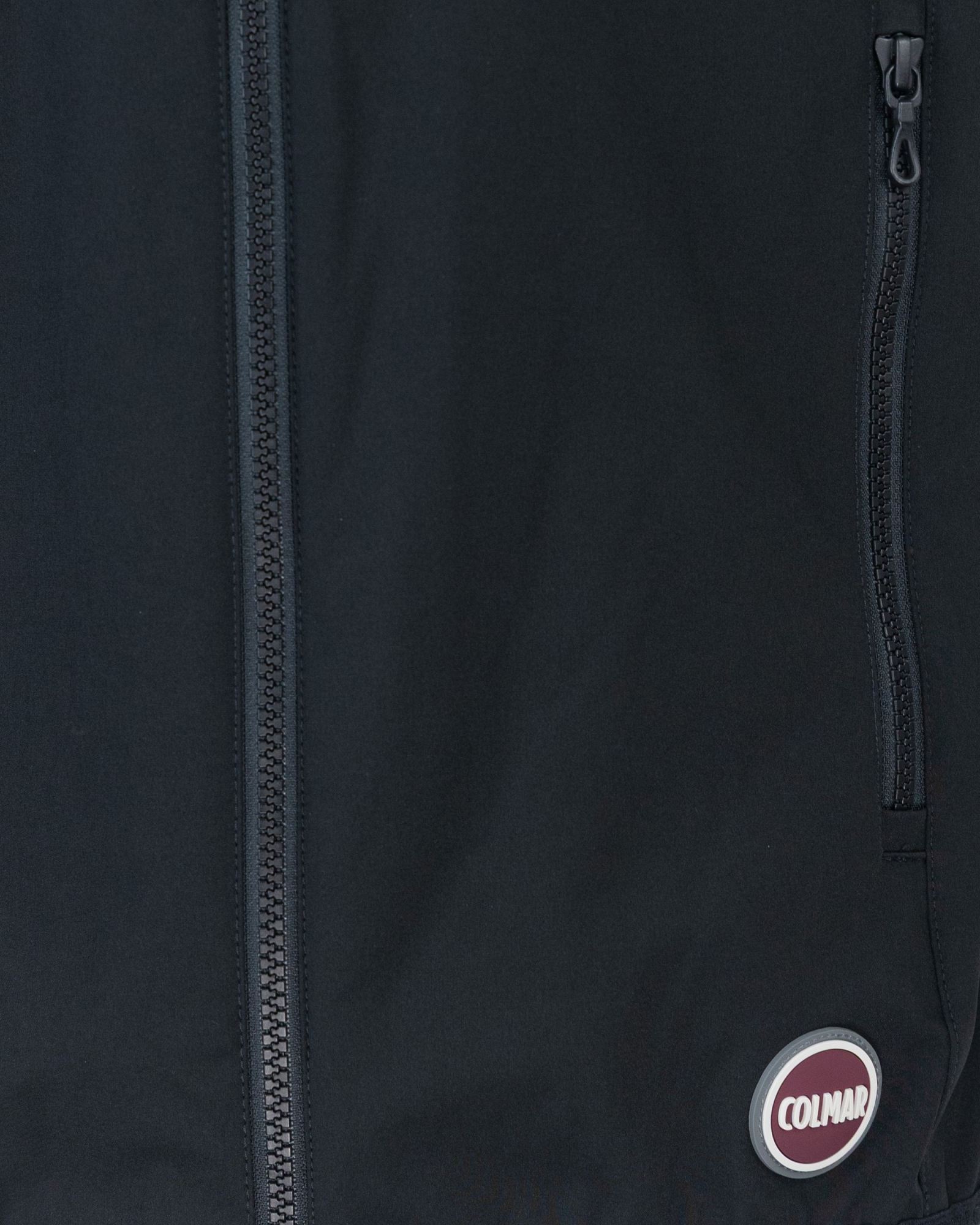 Colmar Gilet In Softshell Nero In Black
