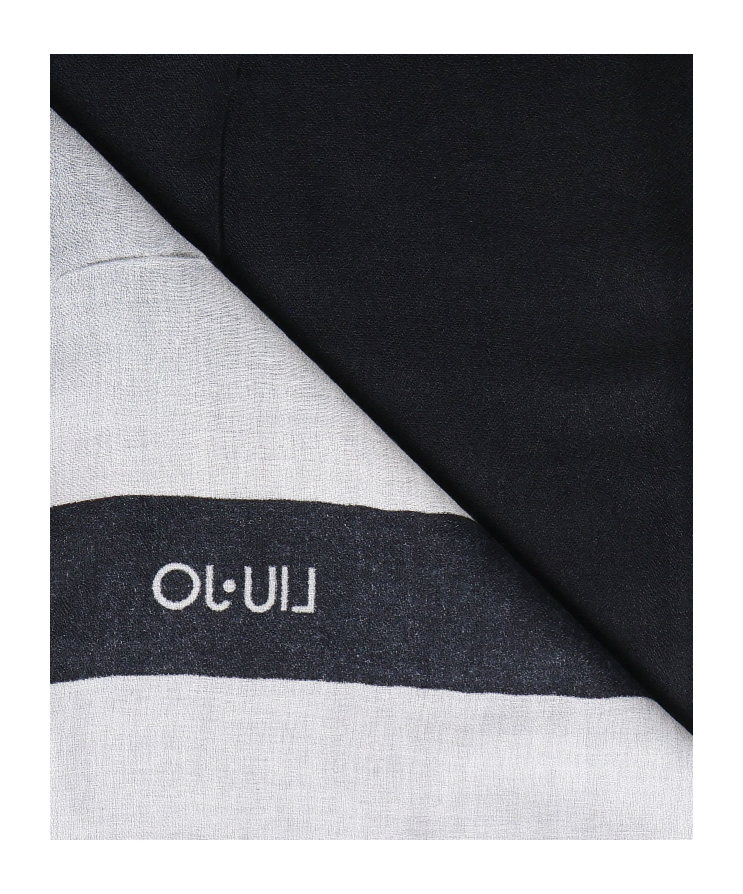 Shop Liu •jo Logo Printed Scarf In White