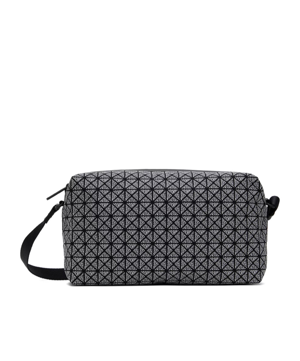 Bao Bao Issey Miyake Saddle Geometric Cross-body Bag In Black