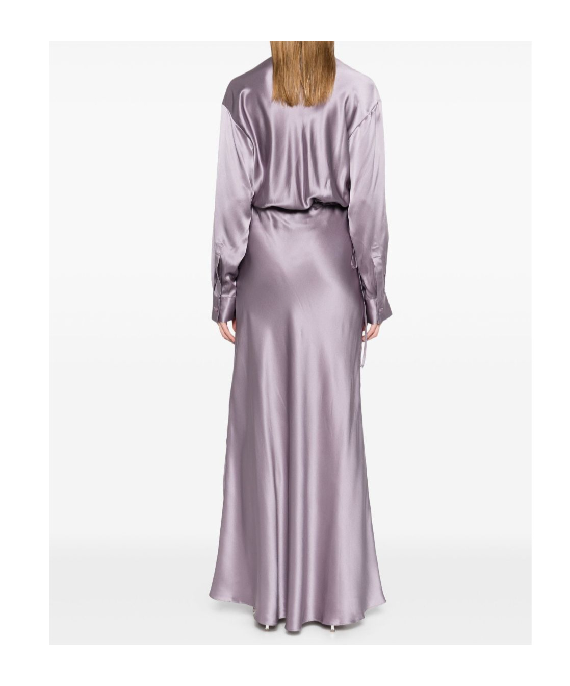 Christopher Esber Cross-cut Silk Maxi Dress