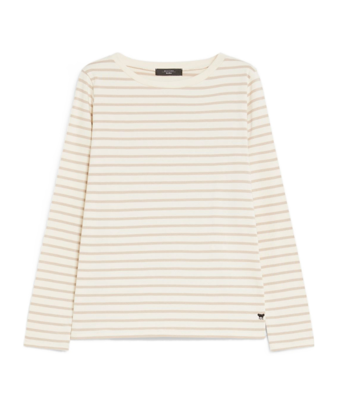 Weekend Max Mara Long-sleeved T-shirt In Neutral