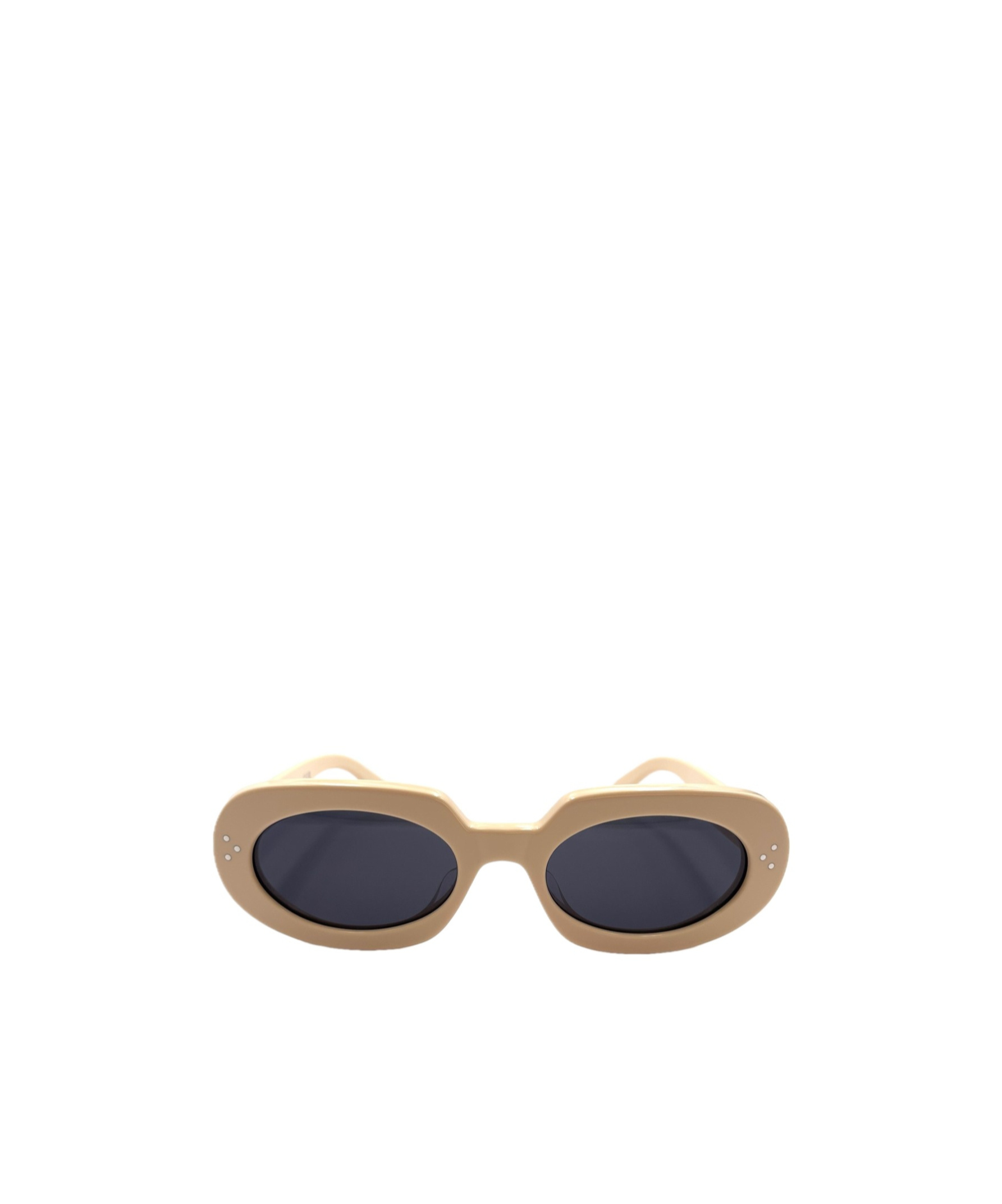 Celine Geometric Frame Sunglasses In Black