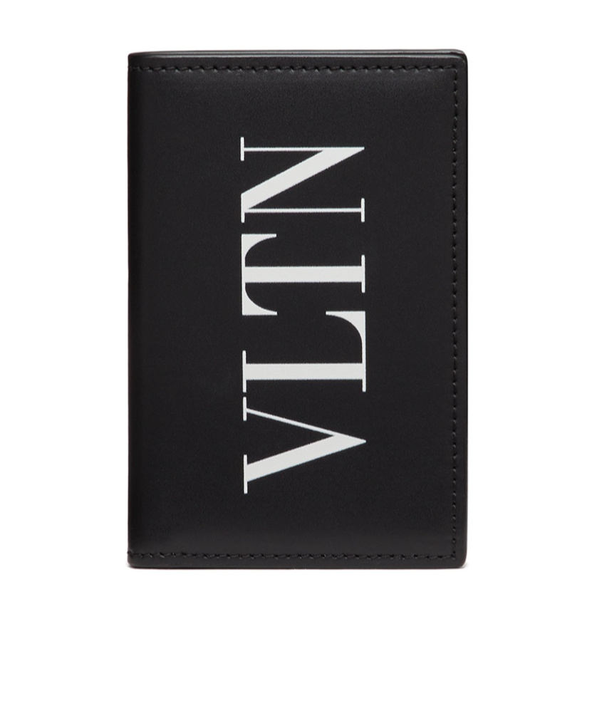 VALENTINO GARAVANI VALENTINO	VLTN LOGO PRINTED CARD CASE