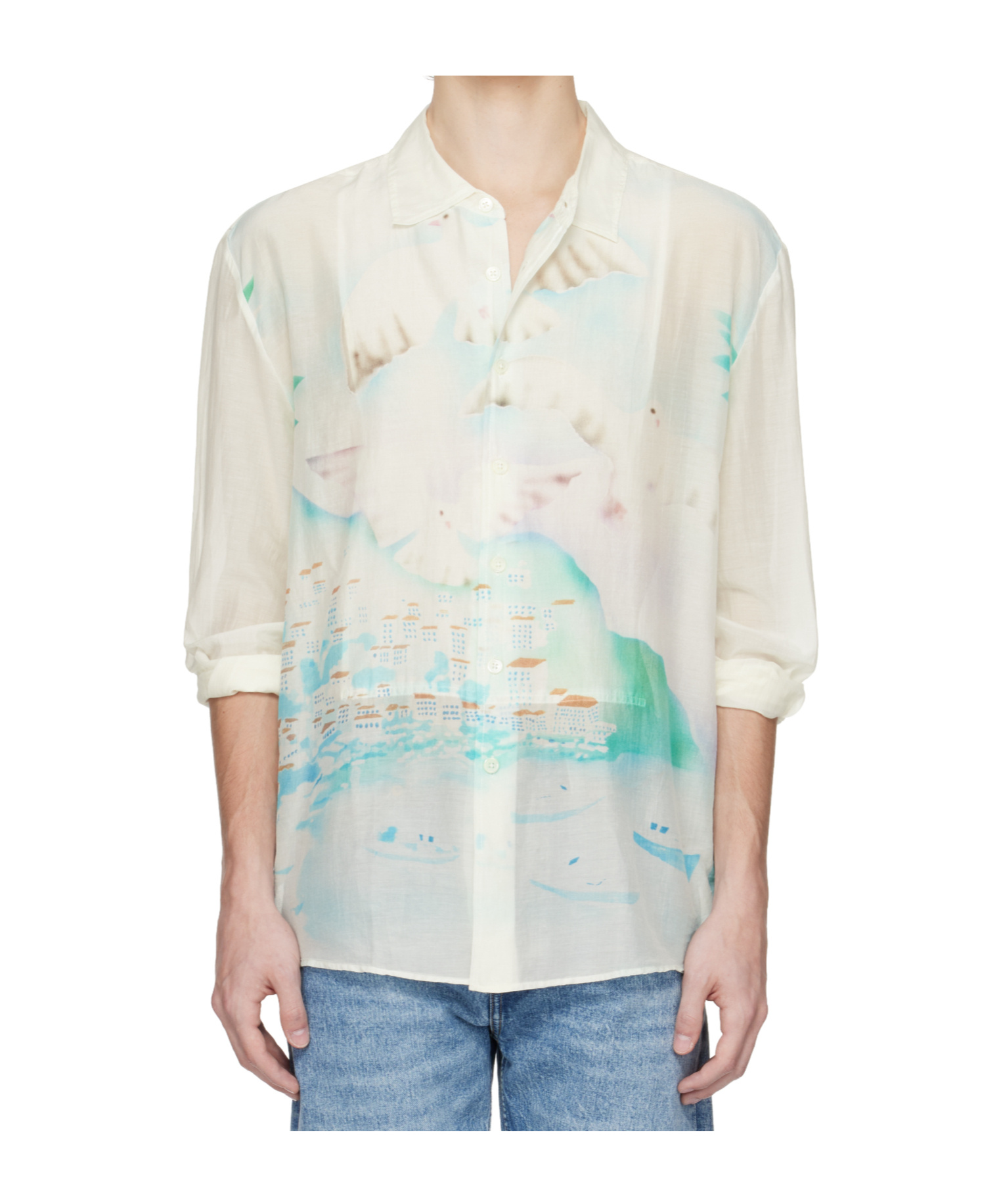 Our Legacy Adorn Shirt In White