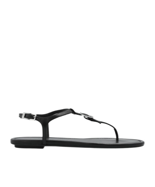 Stuart Weitzman Georgie Sandals In Black