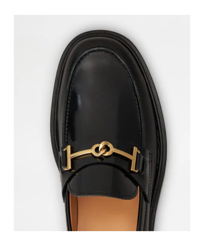 Tod's Hook Loafer In Black