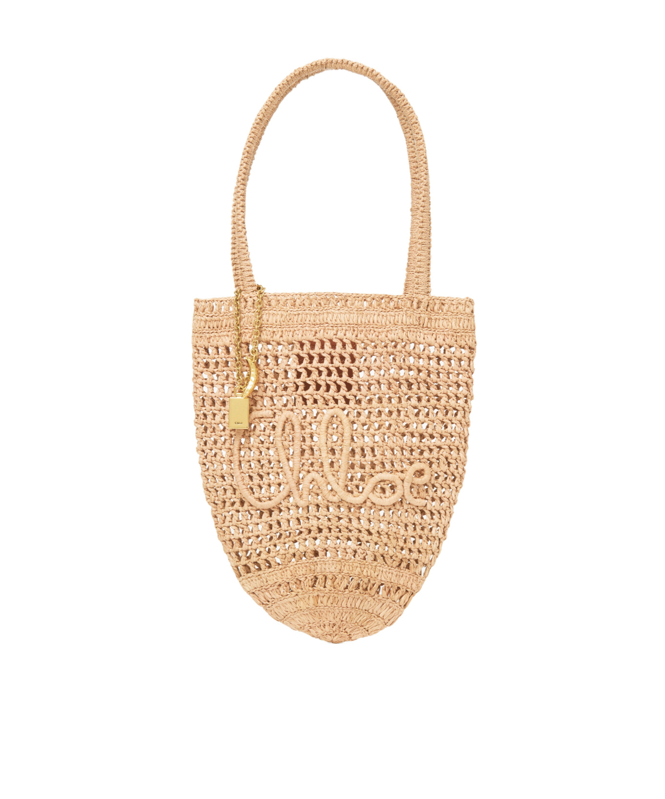 Chloé Small Raffia Tote