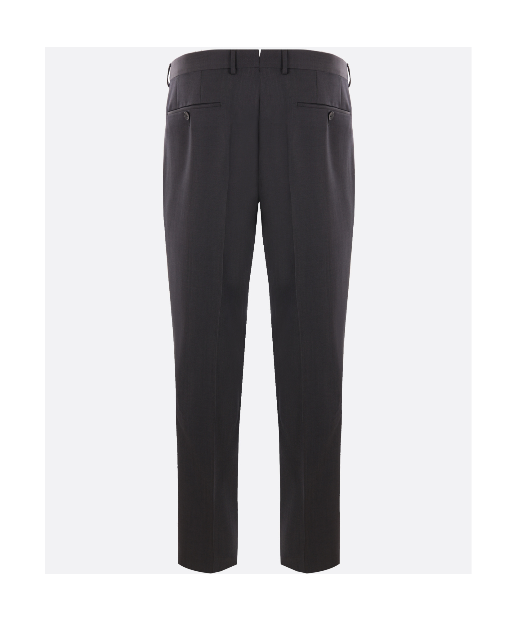 Shop Zegna Long-sleeved Suit In Black