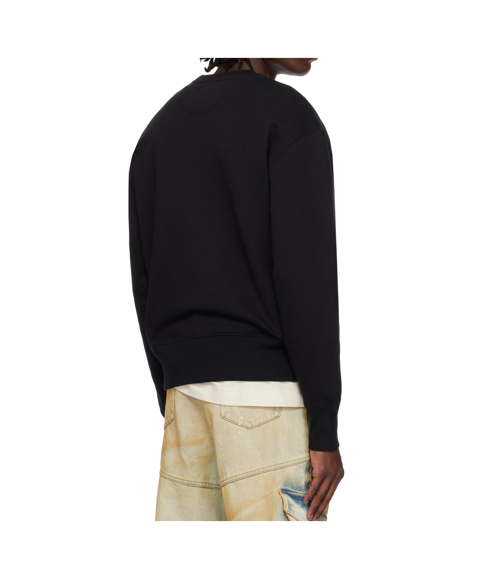Egonlab Black Worldnet Edition Sweatshirt In Black