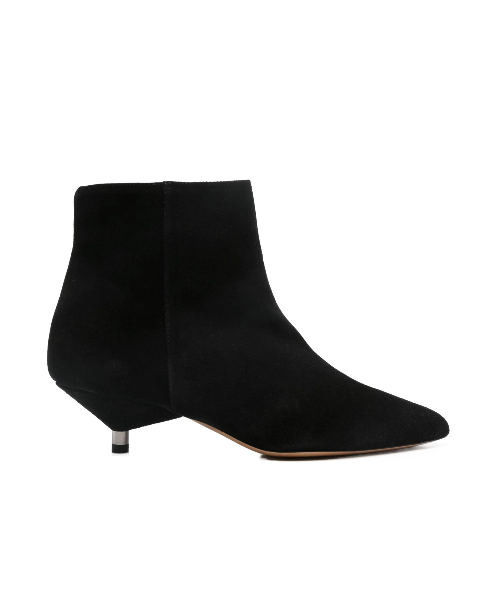 Isabel Marant 45 Suede Ankle Boots In Black