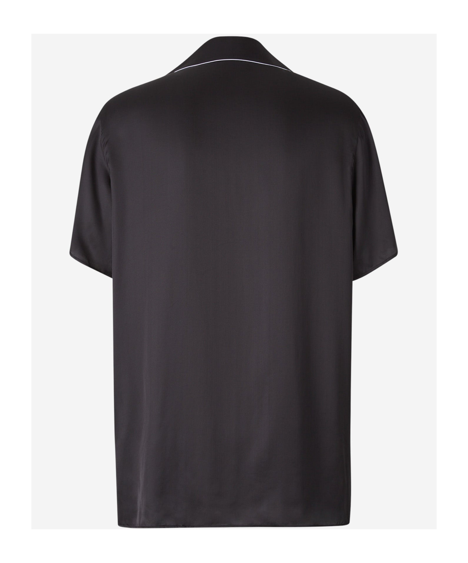 Balmain Shirt In Black Viscose In Black