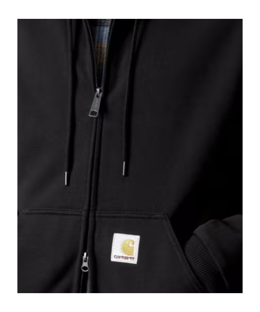 Carhartt Active Sweat Jacket In Black