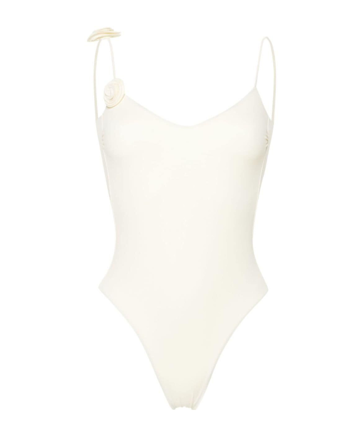 La Reveche Ashar Floral-appliqué Swimsuit