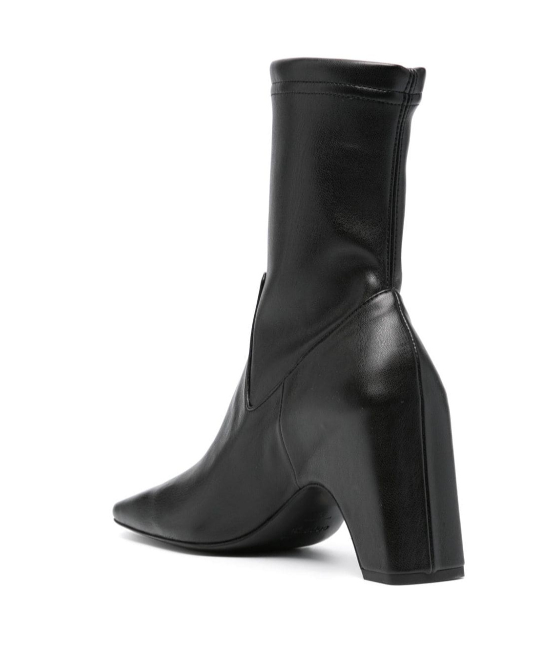 COPERNI SQUARE-TOED SHORT BOOTS