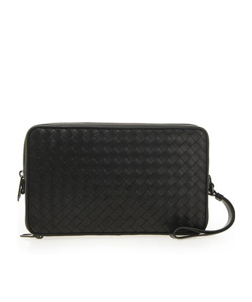 BOTTEGA VENETA LOGO CLUTCH