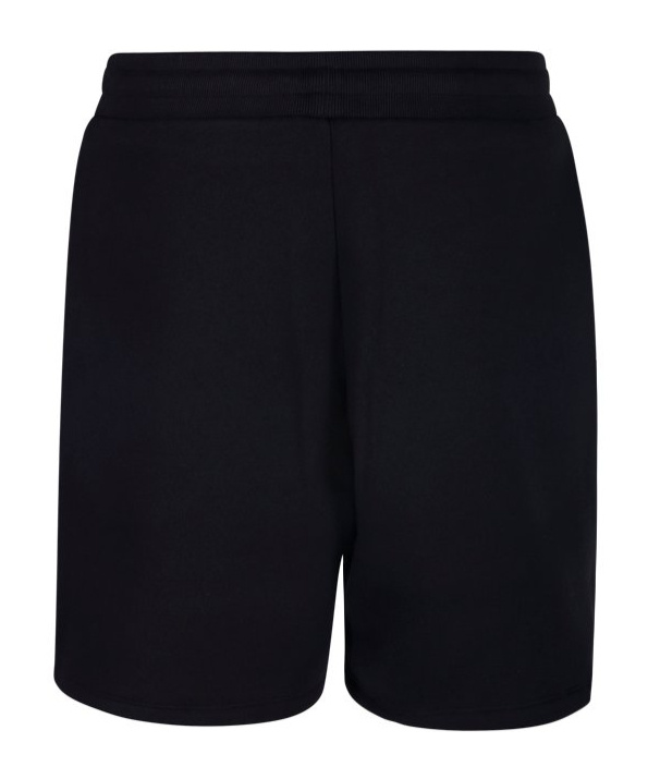 Ami Alexandre Mattiussi Ami Paris Ami De Coeur Logo Embossed Drawstring Shorts In Black