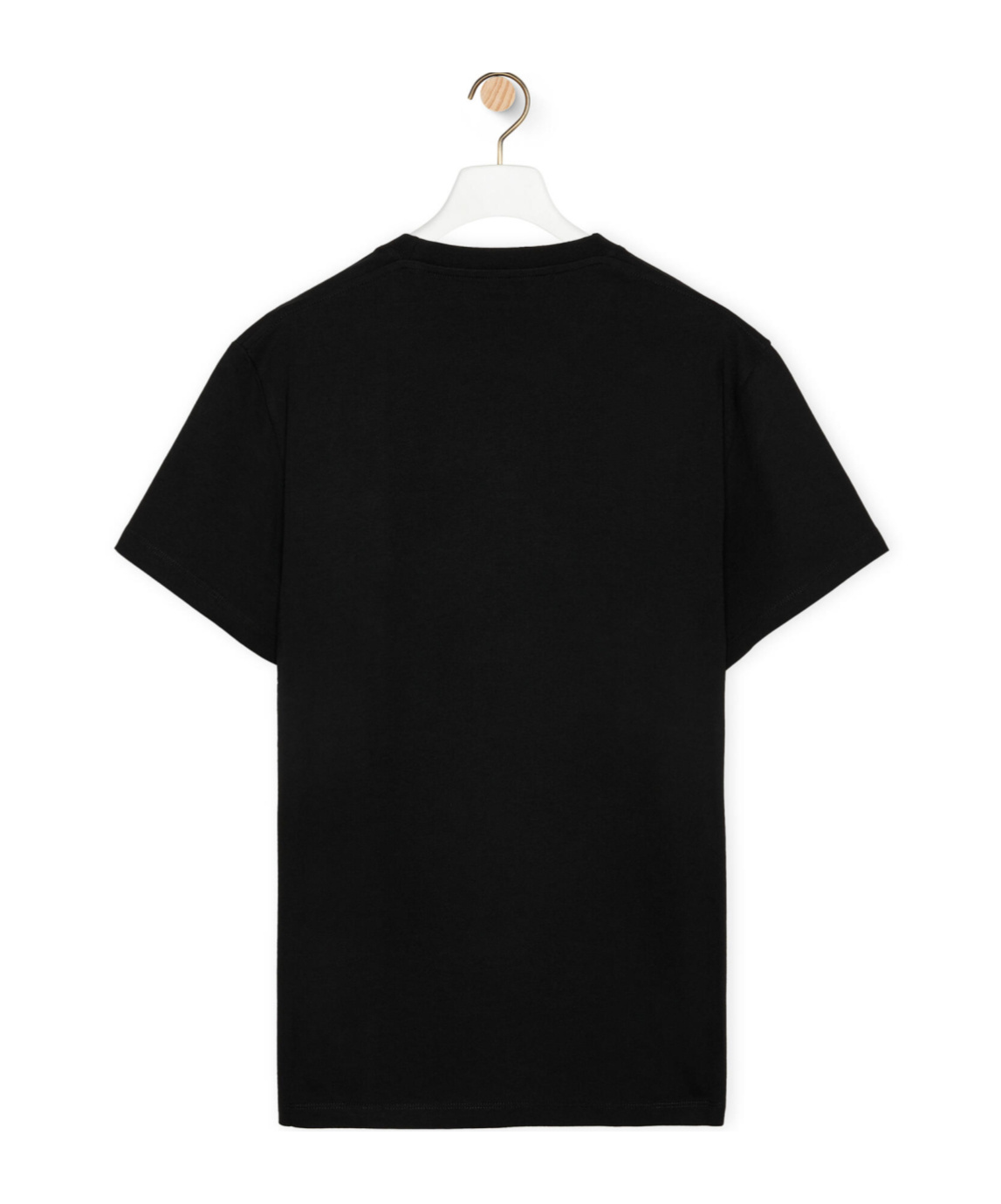 Loewe Logo Anagram Cotton Jersey T-shirt In Black