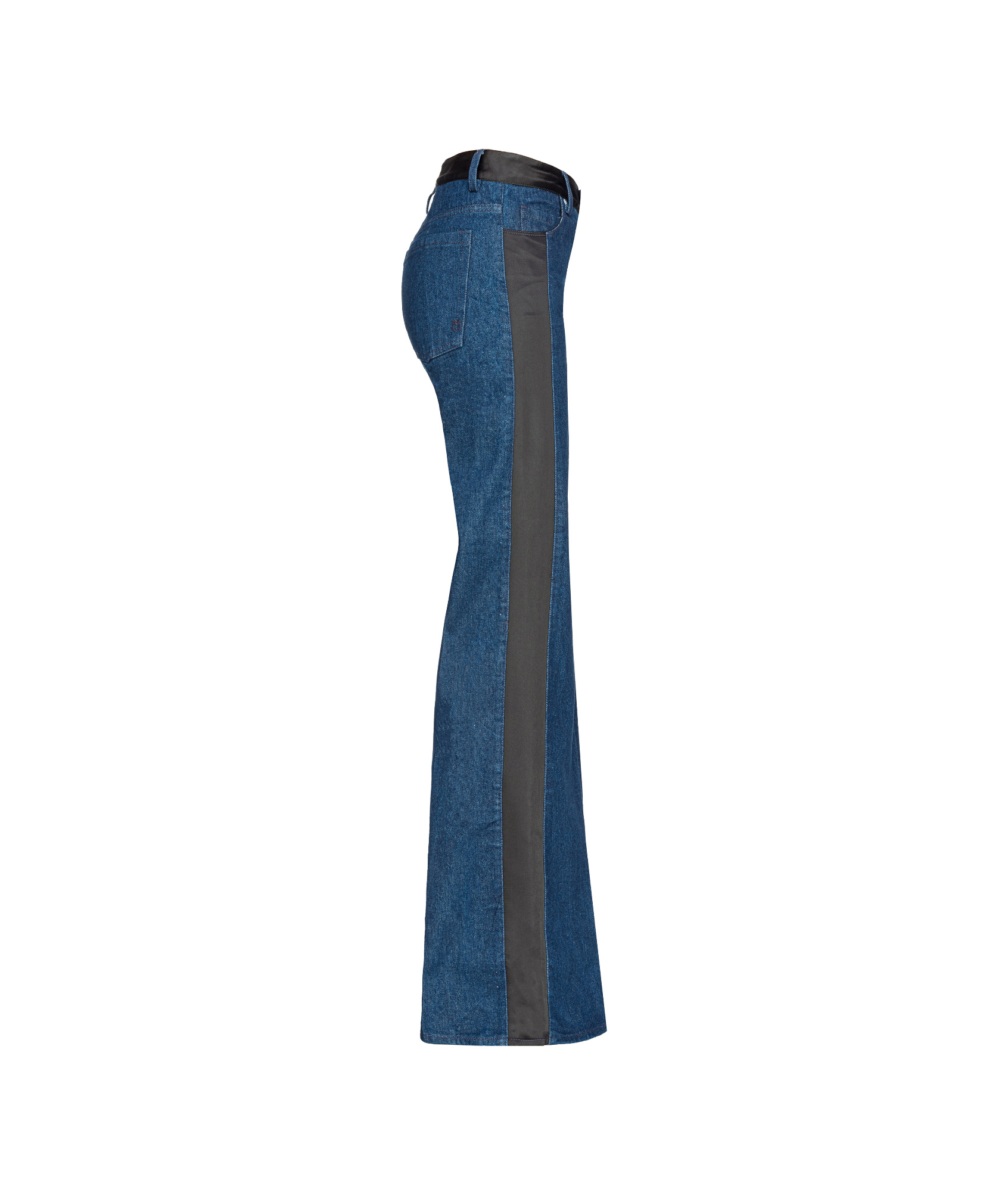 Pinko Belt Loop Jeans In Blue