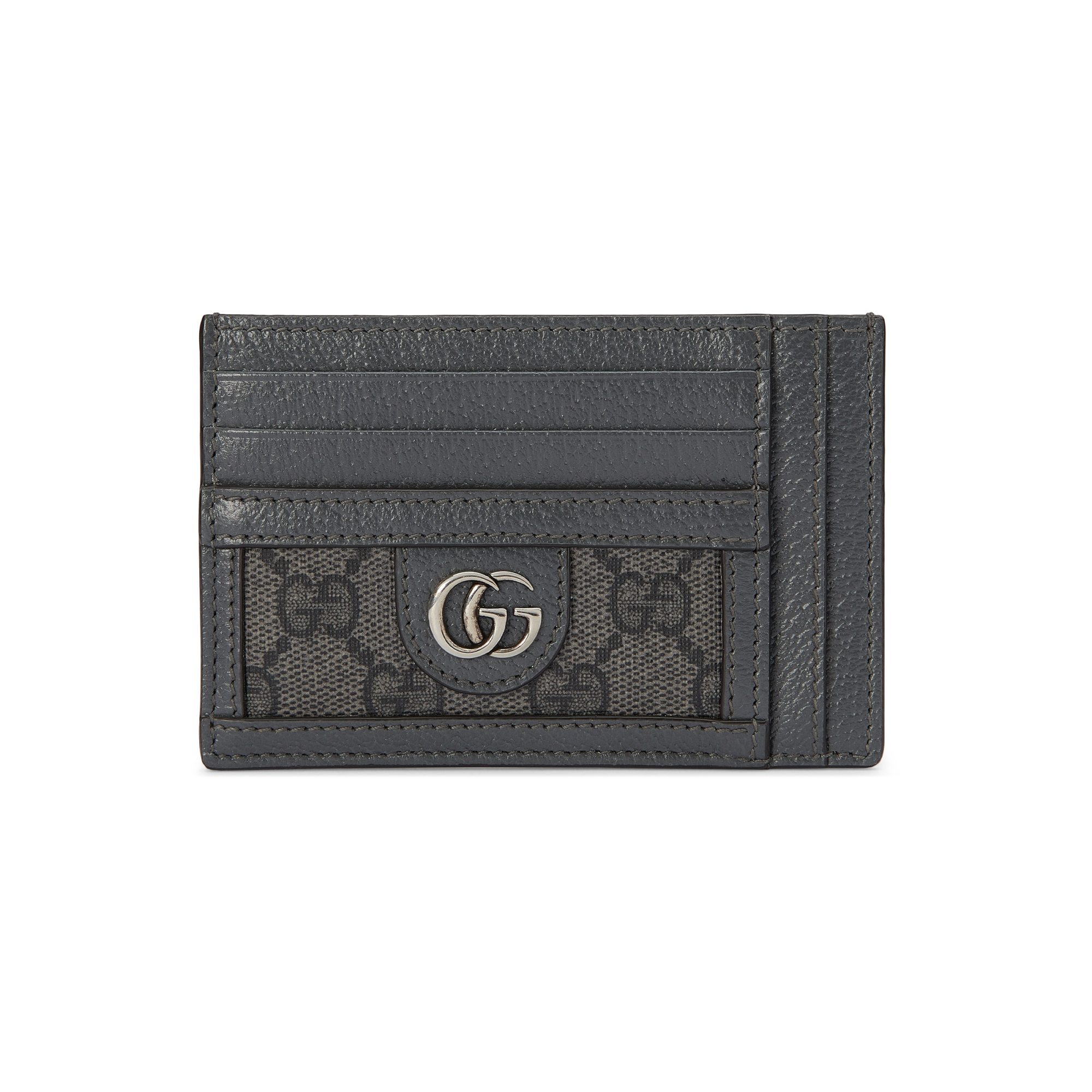 Gucci Compact Fabric Cardholder In Black