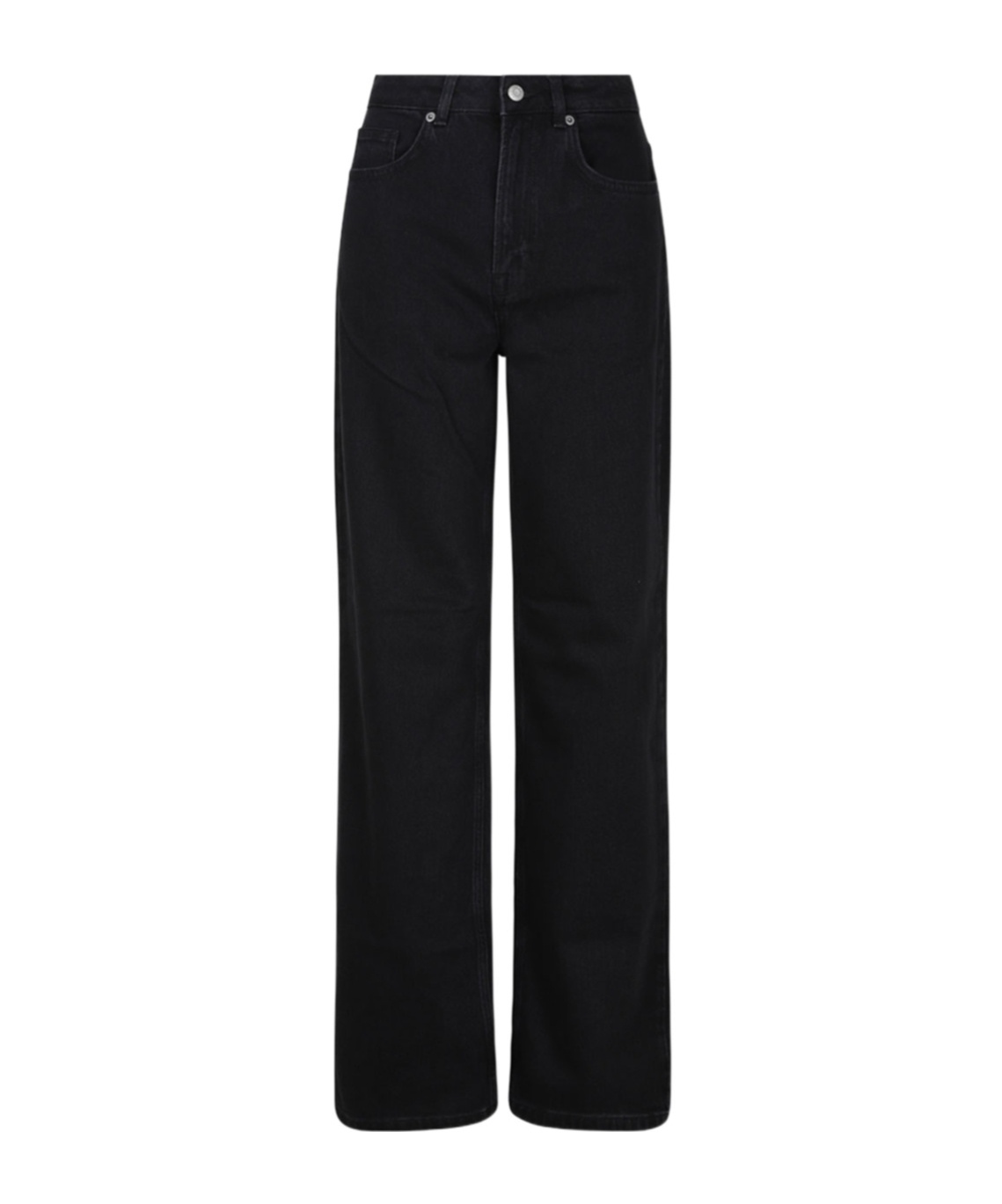 Selected Denim Trousers With Belt Loops