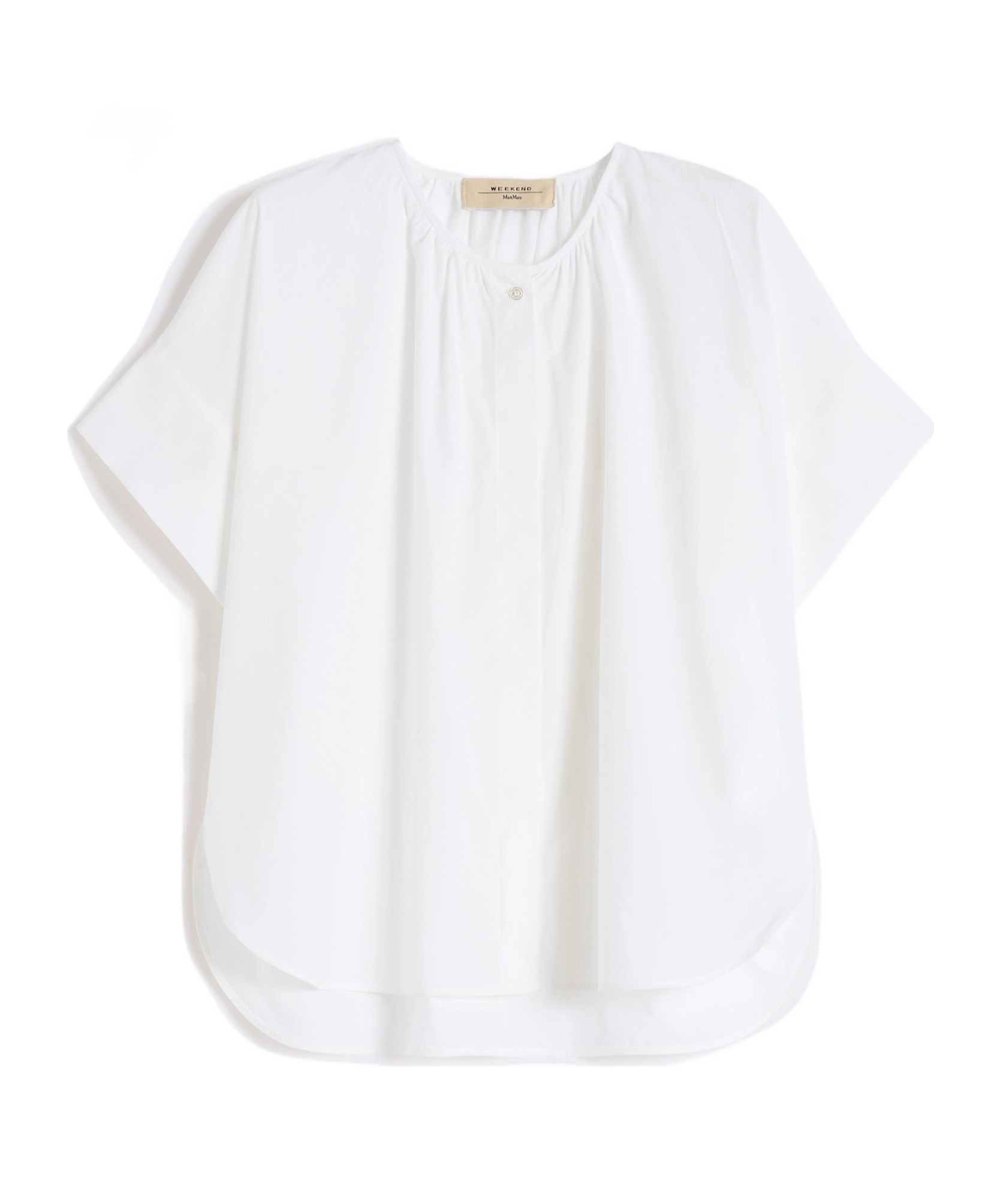 Weekend Max Mara Short-sleeved Shirt In White