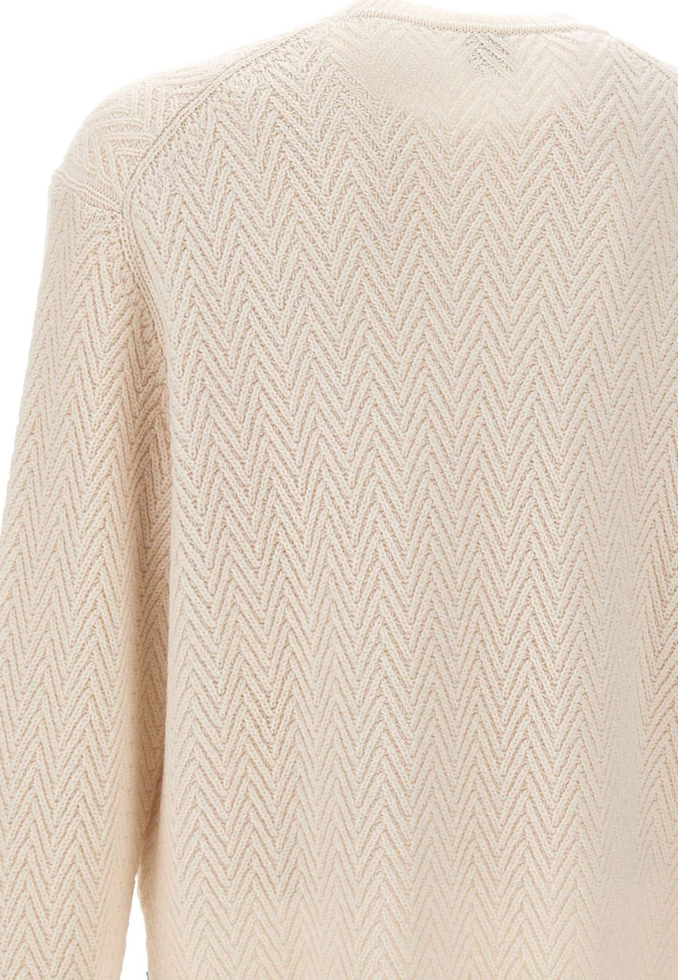 Hugo Boss Long Sleeve Sweater In Brown