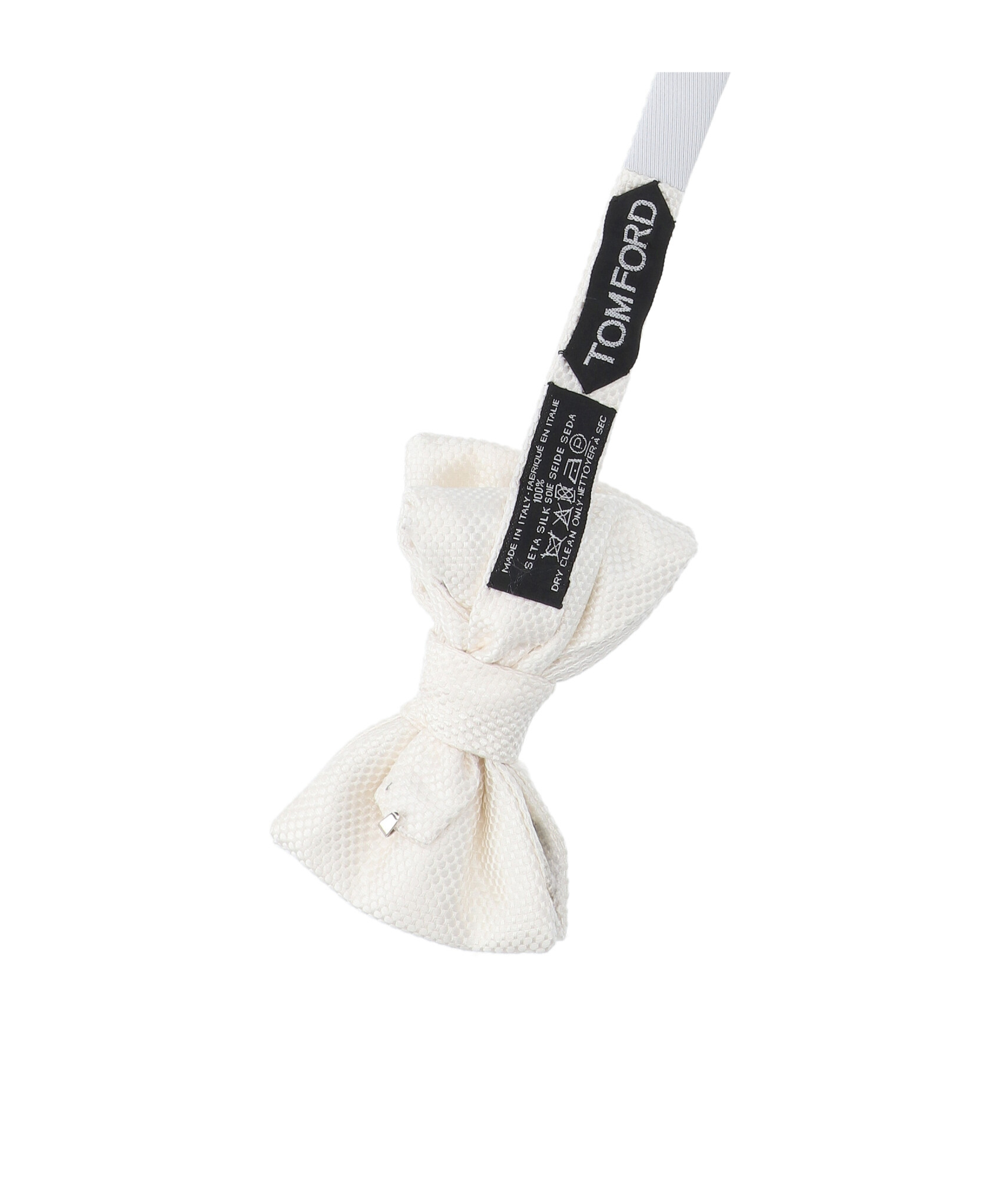 Tom Ford Bow Tie In White