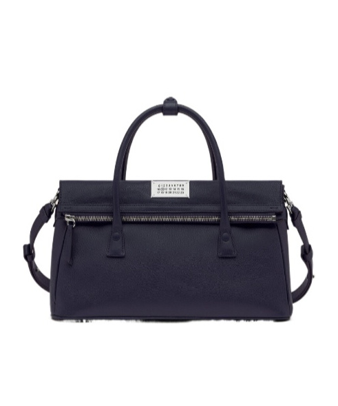 Maison Margiela Medium 5ac East West Fold-over Tote Bag In Blue