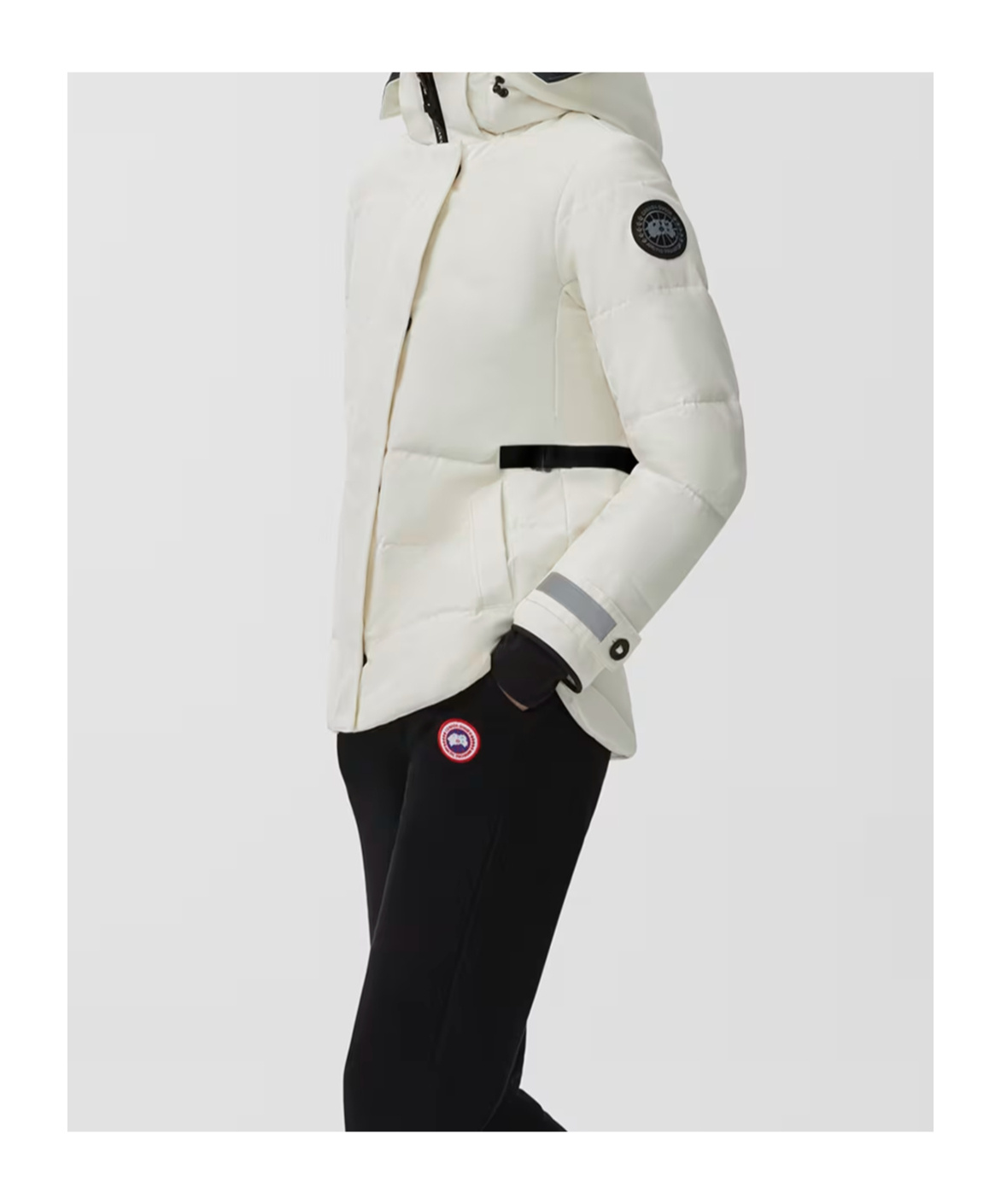 Canada Goose Lyndale Parka In White