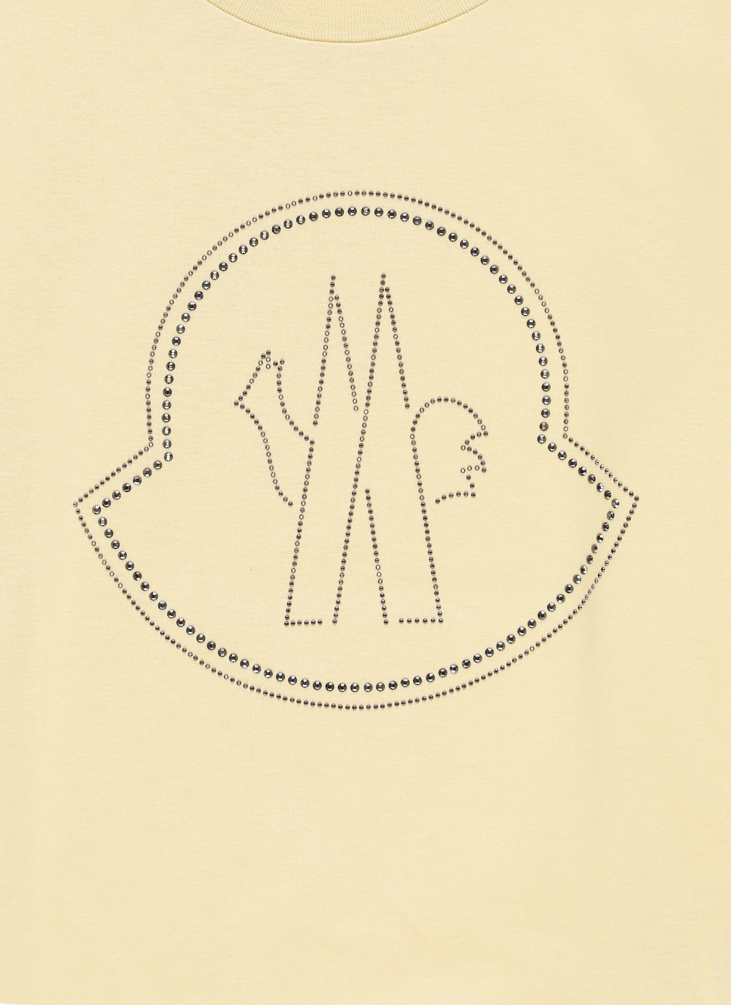 Moncler Short-sleeved T-shirt In Nude