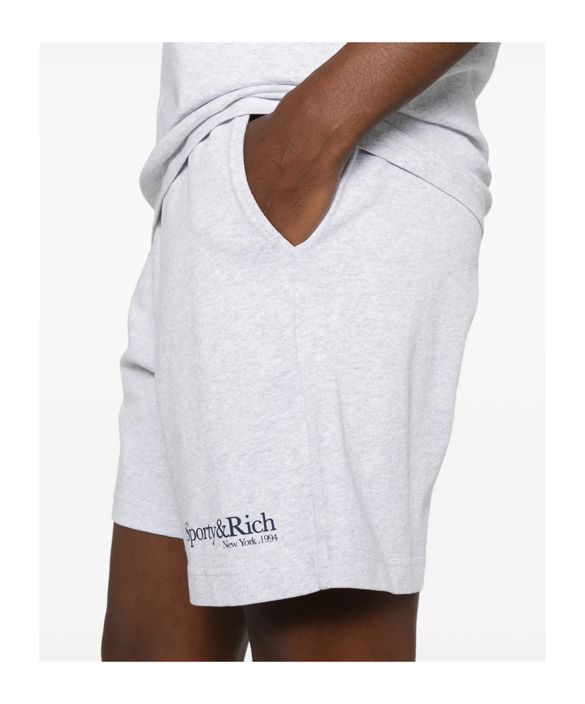 Sporty And Rich Run Club Gym Shorts In Multi