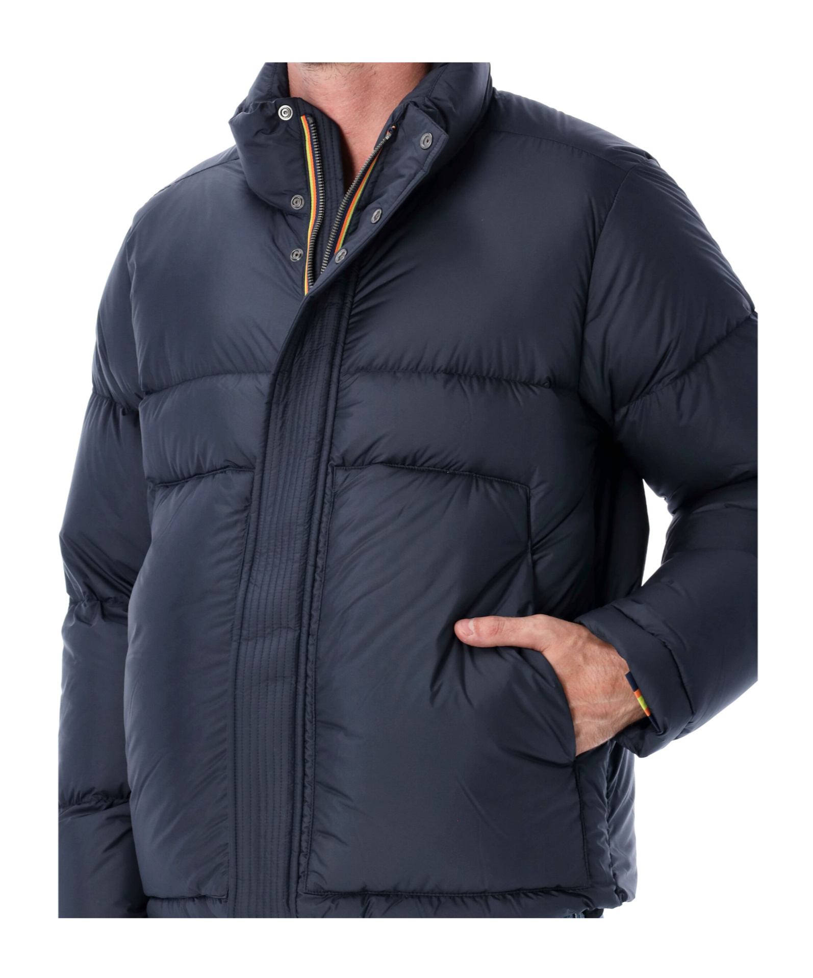 K-way Tuill Thermo Microfiber Down Jacket In Blue