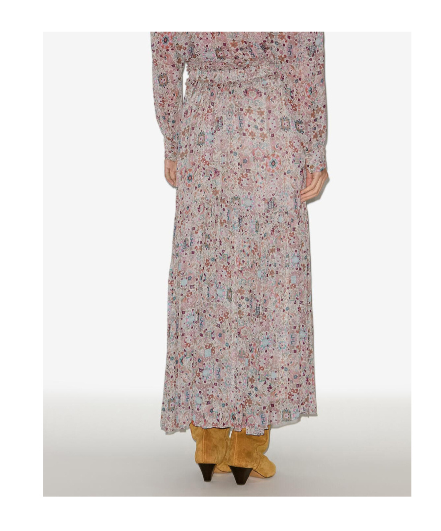Isabel Marant Besma Skirt In Brown