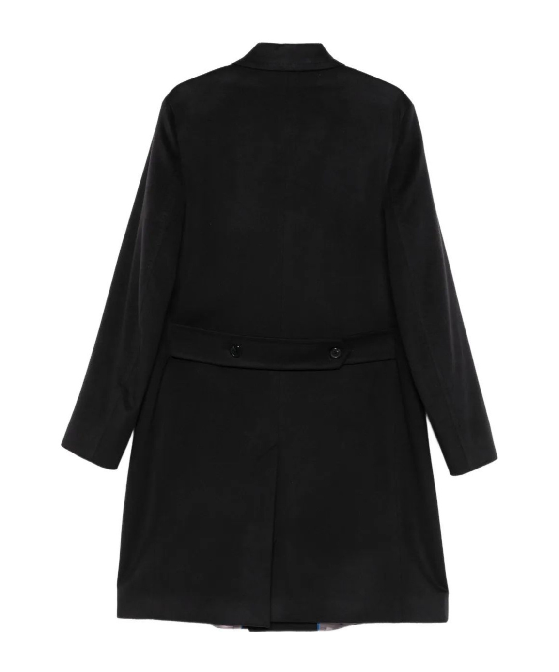 Paul Smith Long Sleeve Single-breasted Coat In Black