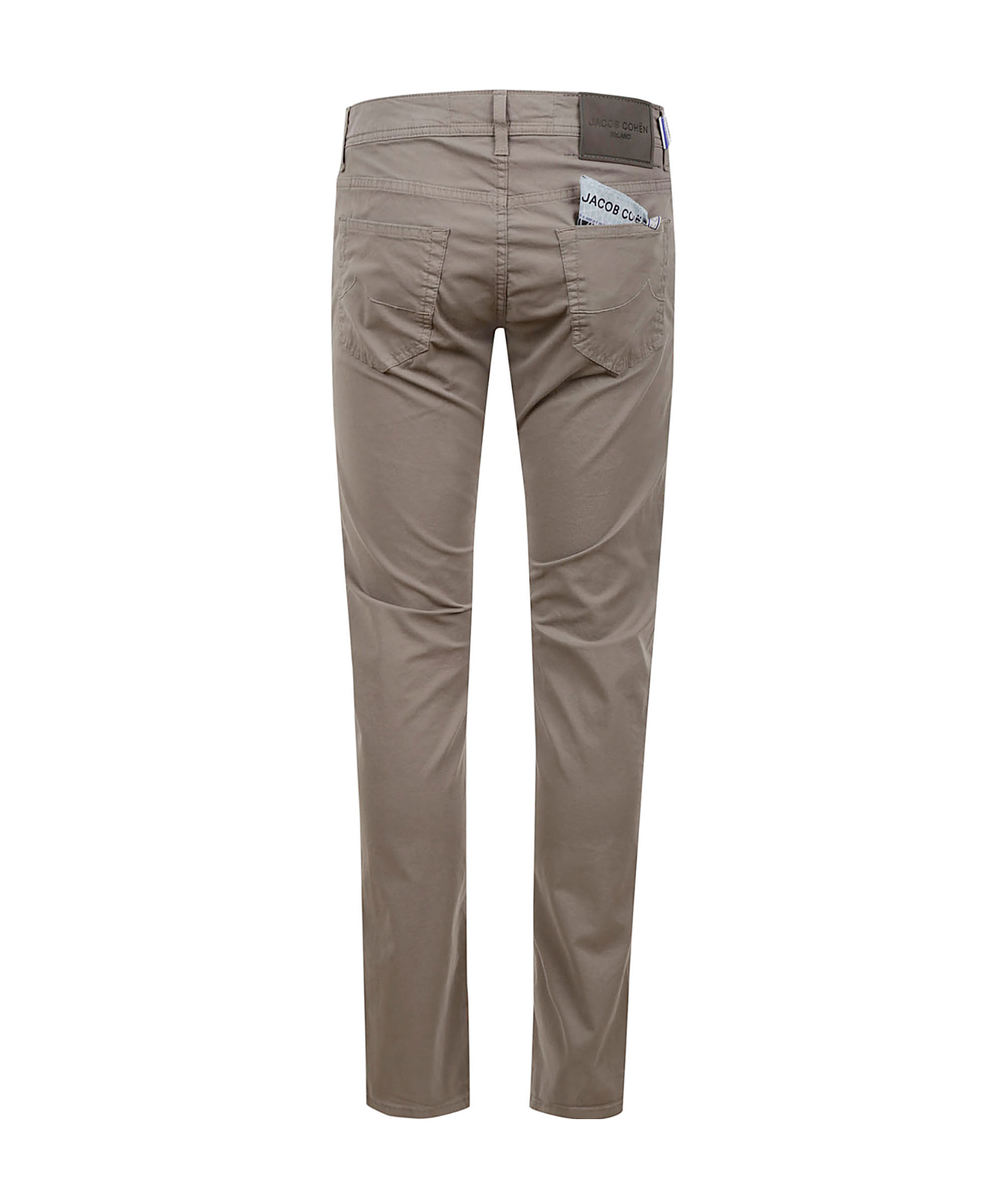 Jacob Cohen Bard 5 Tasche Gabardina Stretch In Gray