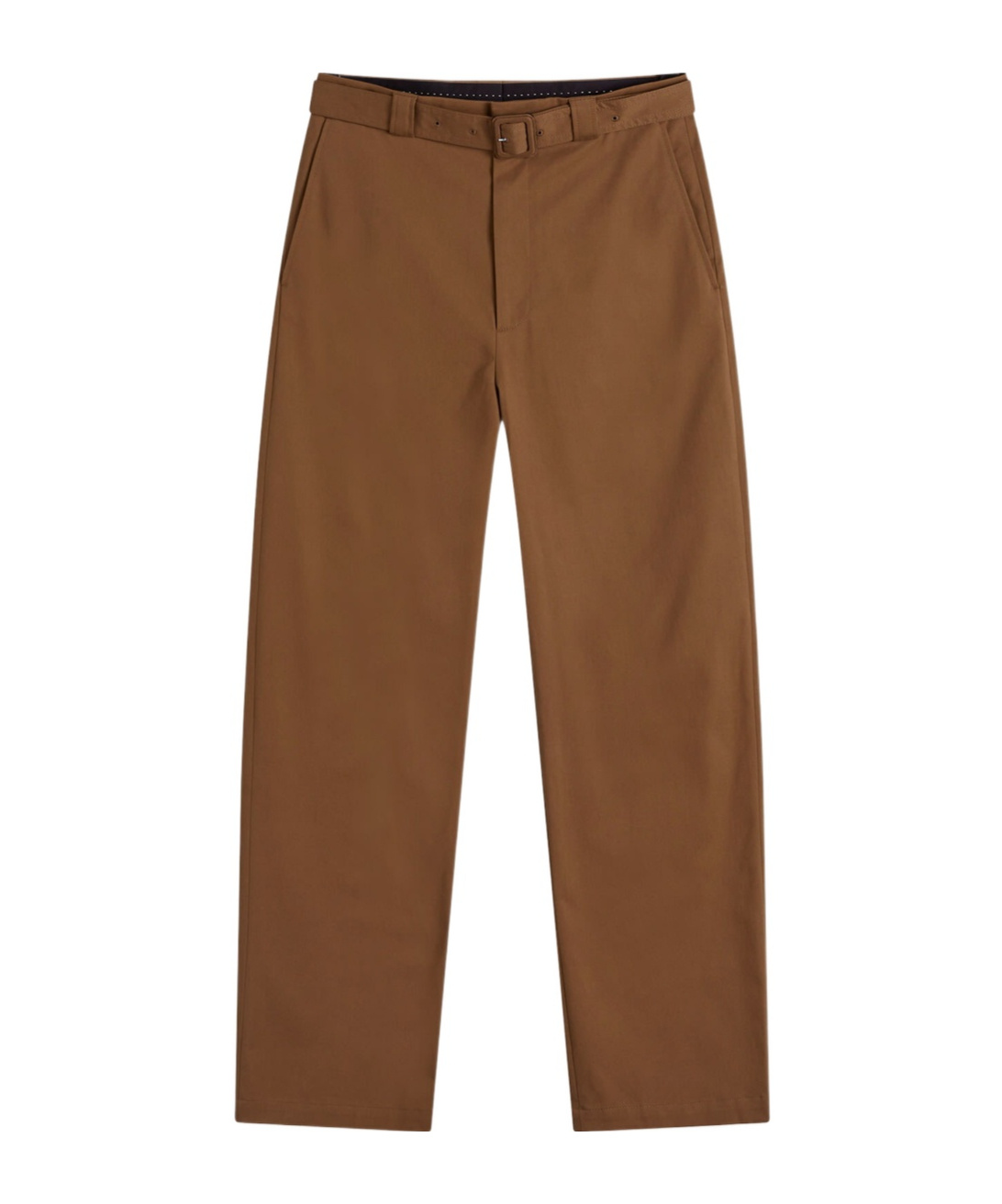 Dries Van Noten Belt-loop Casual Pants In Brown