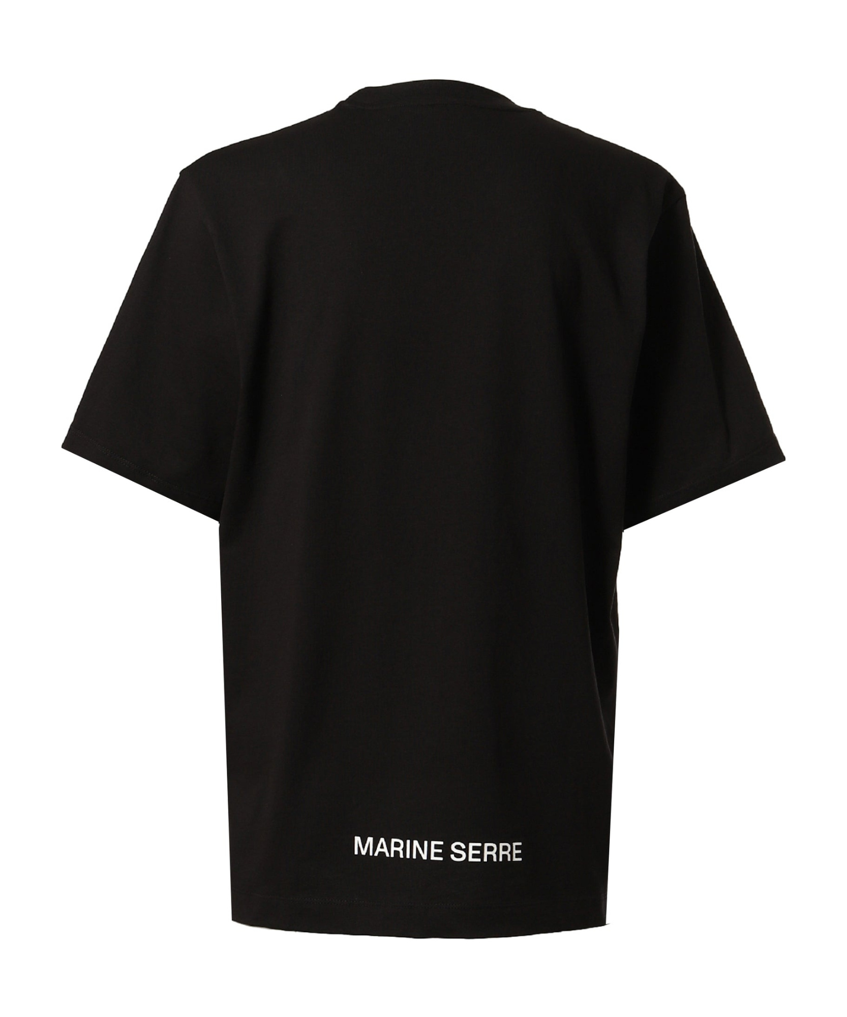 Marine Serre Short-sleeved T-shirt In Black