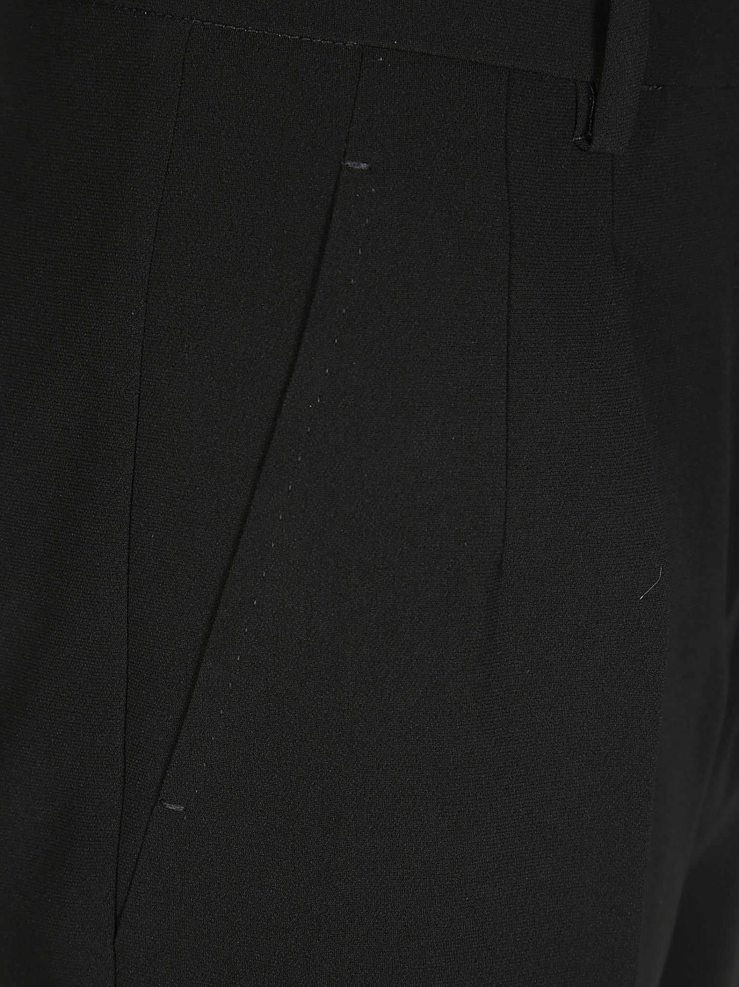 Shop Max Mara Studio Straight Leg Tailored Trousers In Black