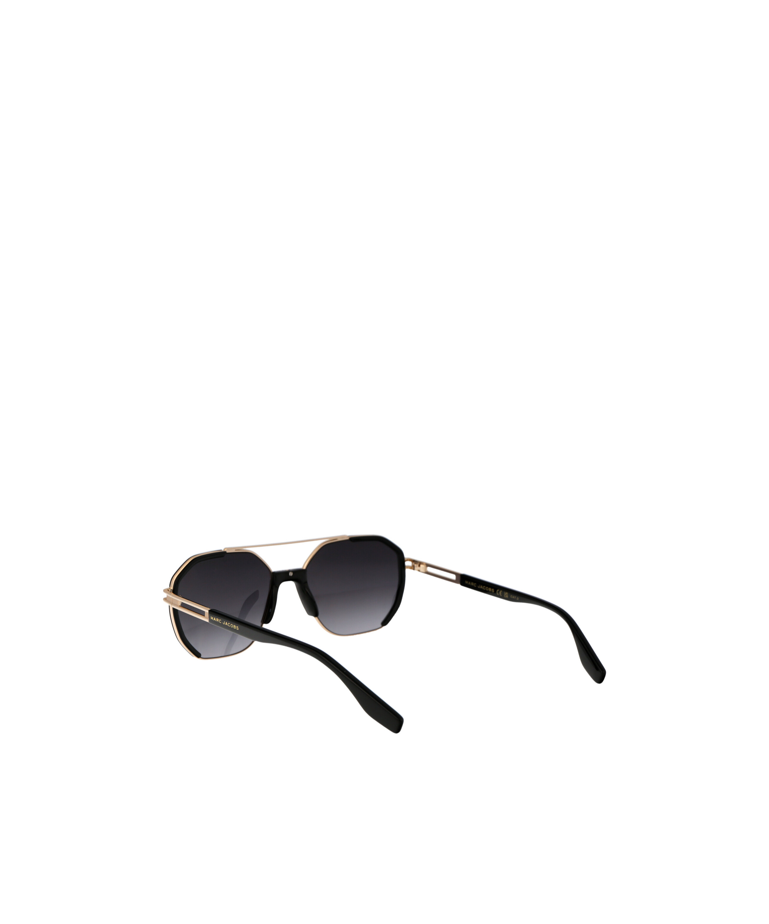 Marc Jacobs Logo Sunglasses In Black