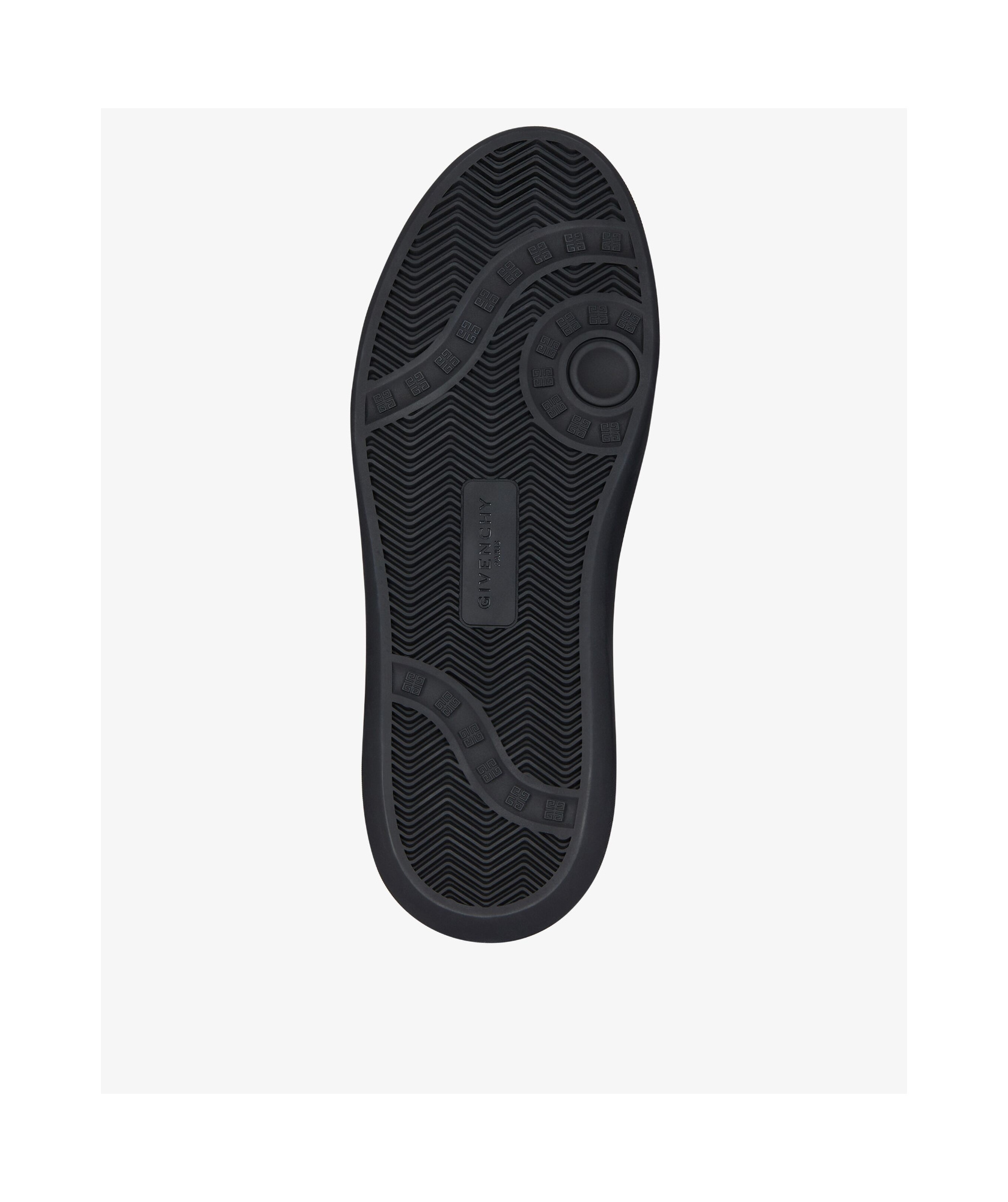 Givenchy Black Leather G Move Sneakers In Black