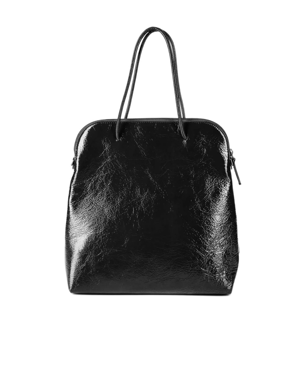 Uma Wang Double Handle Handbag In Black
