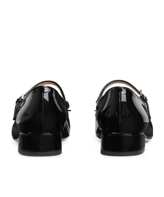 Gucci Women's Ballet Flat With Bow In Black