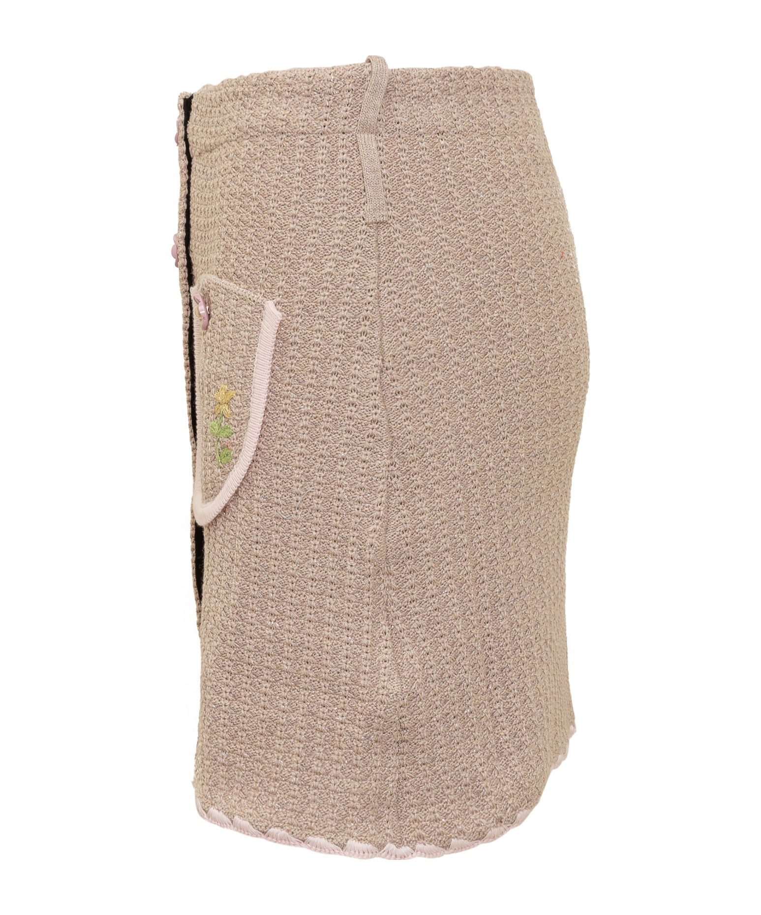 Cormio Knit Skirt In Brown